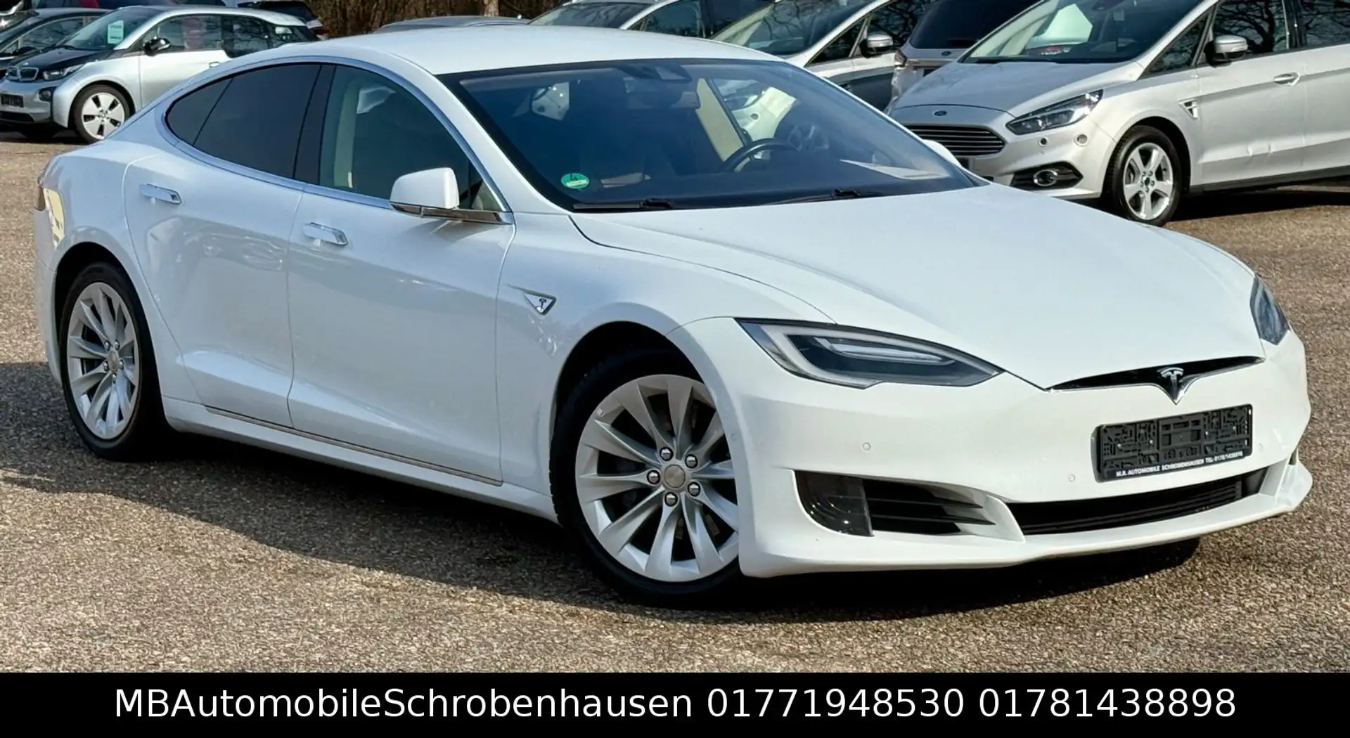 Tesla Model S Dual 90D ALLRADANTRIEB Weiß - 1