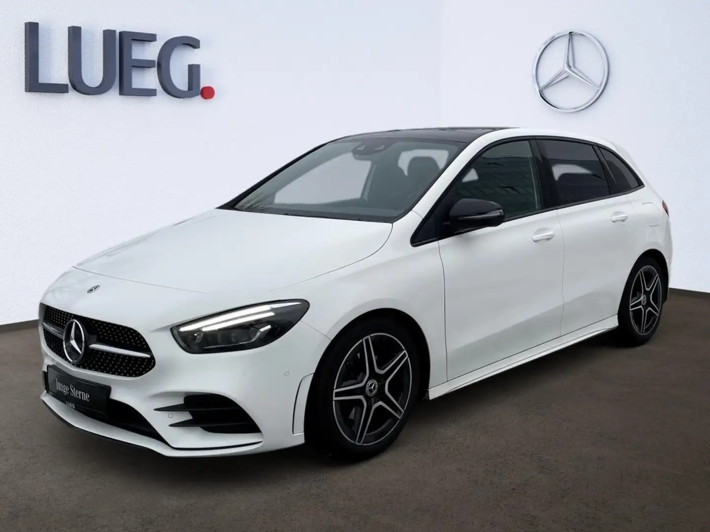 Mercedes-Benz B 200 d AMG+INFOTAINMENT+HUD+NIGHT+PANODACH+AHK Blanc - 2