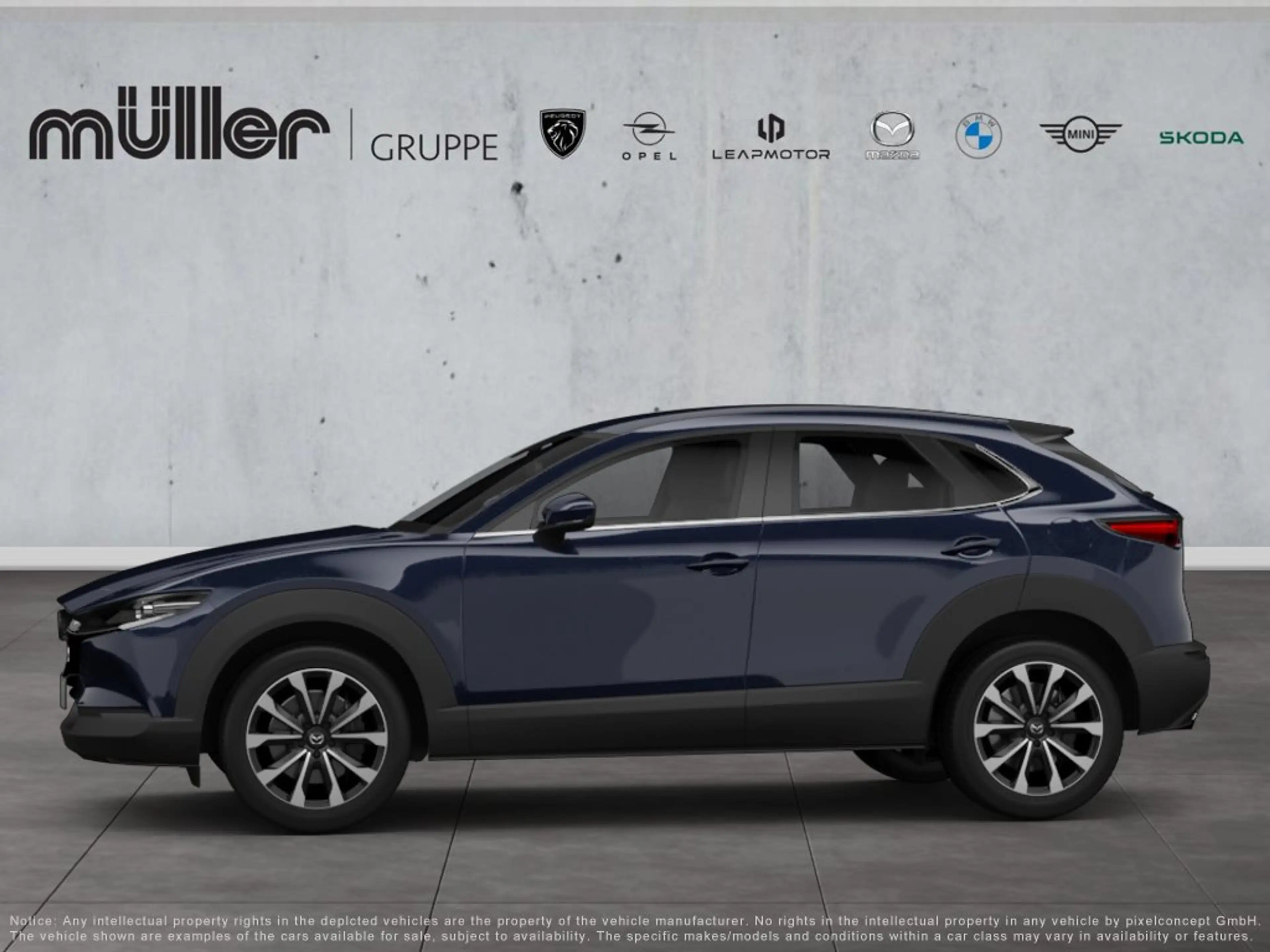 Mazda CX-30 2.5L e-SKYACTIV G 140ps 6AT FWD Homura — photo 3