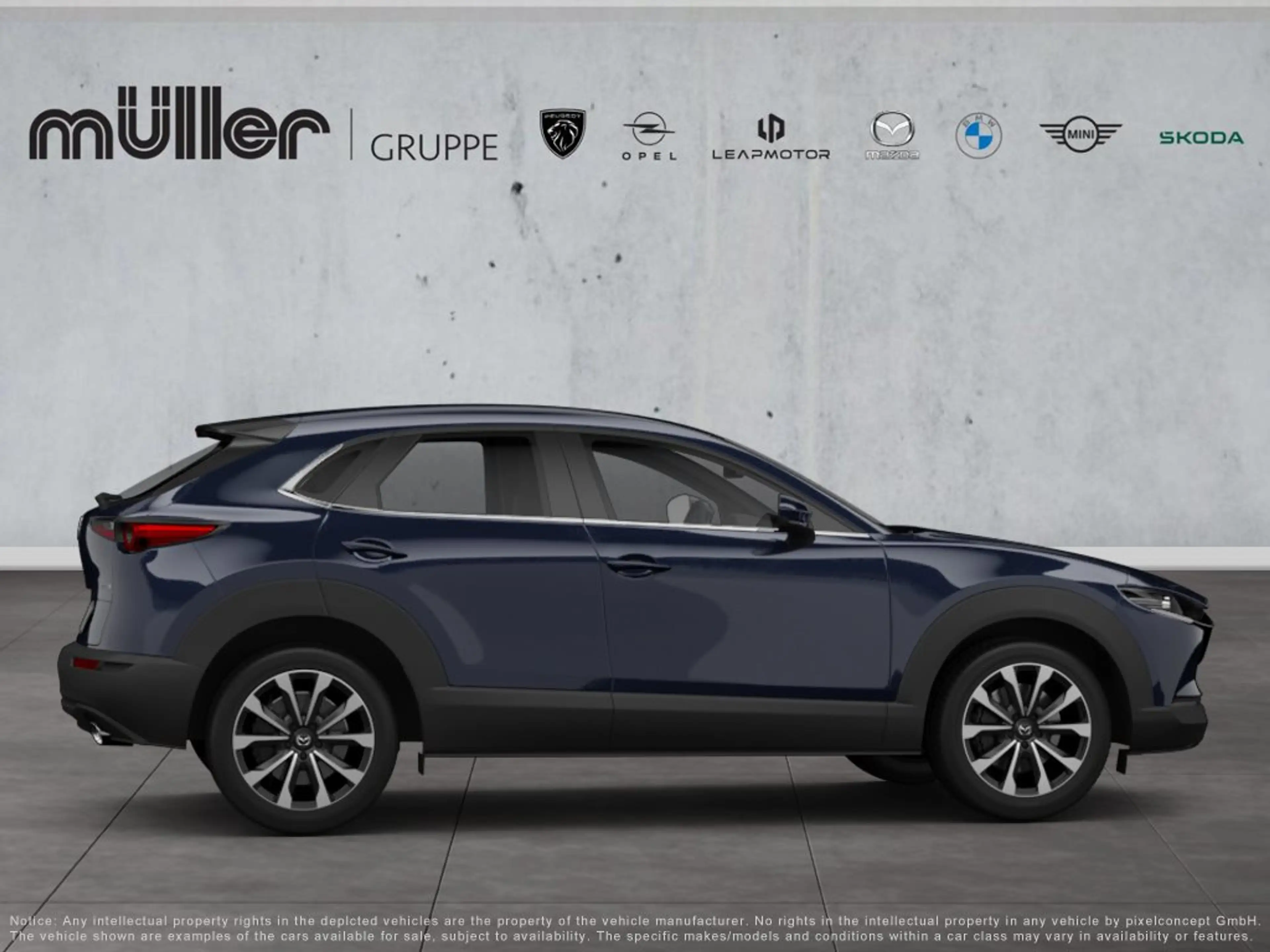 Mazda CX-30 2.5L e-SKYACTIV G 140ps 6AT FWD Homura — photo 6