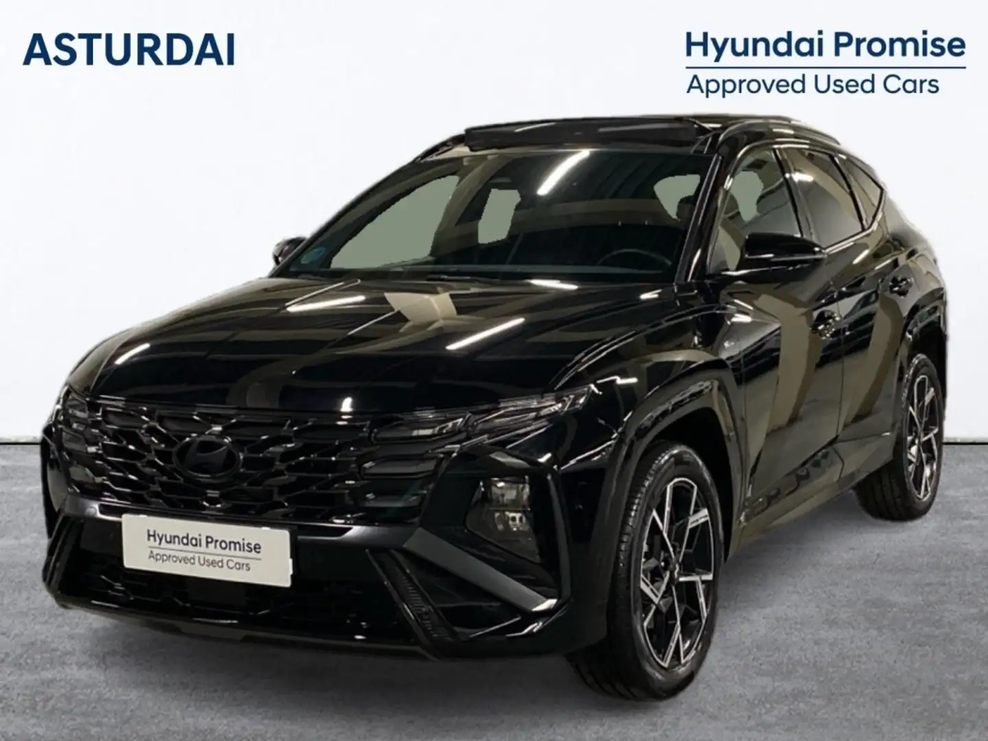 Hyundai TUCSON 1.6 T HEV NLine Sky AT Negro - 1