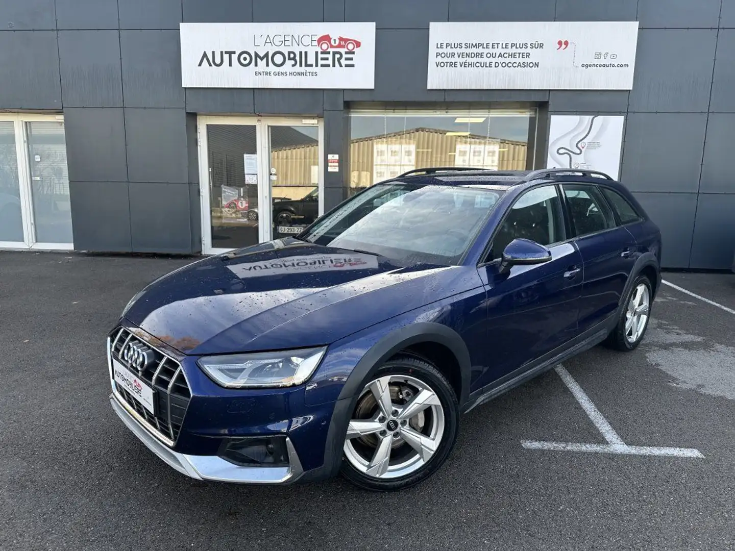 Audi A4 allroad 40 TDI 204cv DESIGN DSG7 QUATTRO Bleu - 1