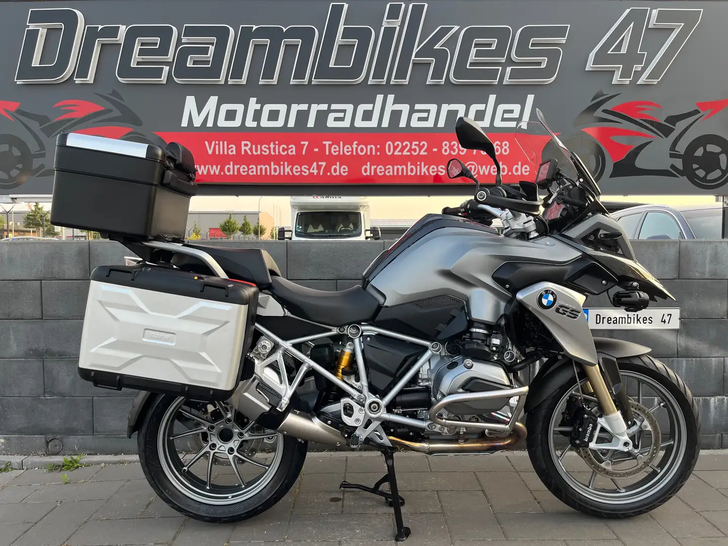 BMW R 1200 GS ABS,ASC,ESA,RDC**GRIFFHEIZ**NAVI**KOFFER**TOPCASE Grau - 1