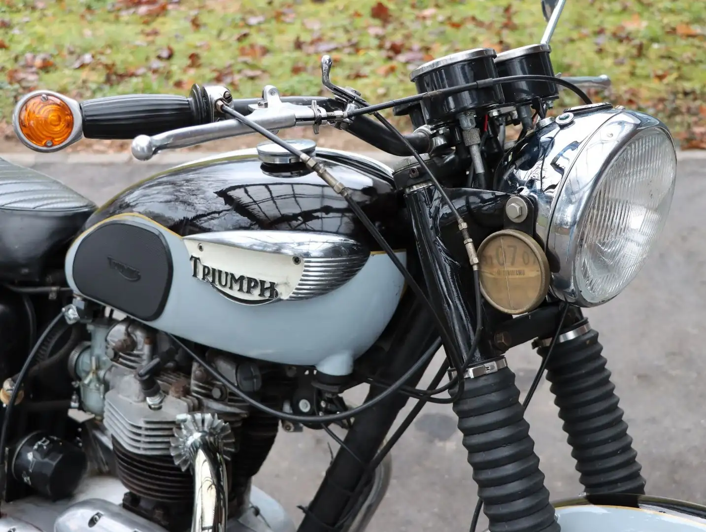 Triumph Thunderbird 6T 1966| Matching Numbers| Oldtimer Schwarz - 2