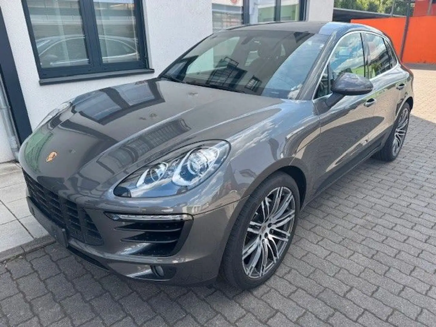 Porsche Macan S Diesel Panorama / AHK / 1.Hand Grau - 1