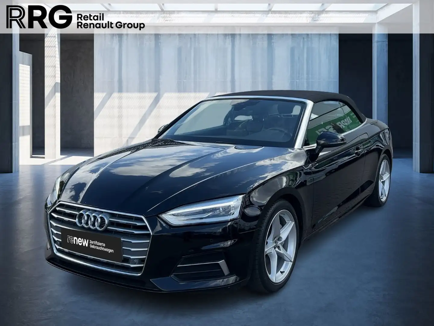 Audi Cabriolet 40 TDI sport Schwarz - 1