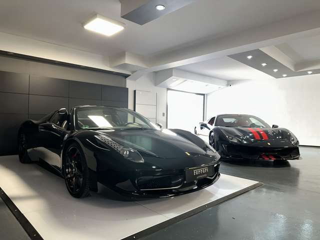 Ferrari 458 Spider CARBON FIBRE DRIVER ZONE+LEDS Keramik