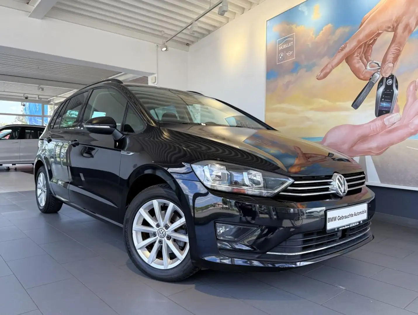 Volkswagen Golf Sportsvan 1.2 TSI Comfortline KAM+NAVI+ACC+ Nero - 2
