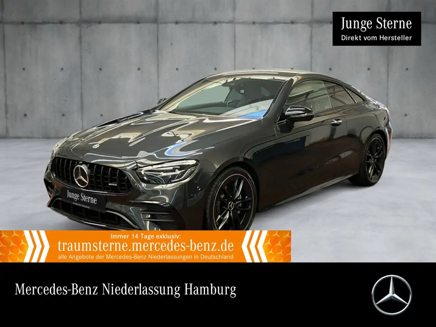 Mercedes-Benz E 53 AMG E 53 Coupé 4M AMG+NIGHT+LED+BURMESTER+KAMERA+20" Grau - 1