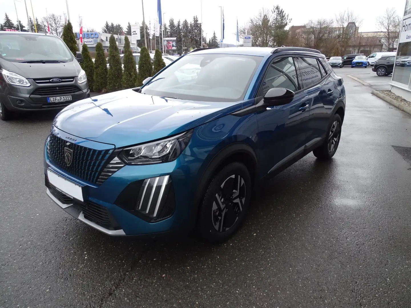 Peugeot 2008 Allure 1.2 145 *ACC*LED*Klima*Leder* Blau - 2