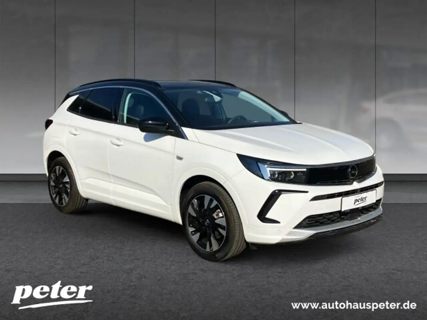 Opel Grandland Grandland 1.2 Turbo Elegance Klimaautomatik Alcant Blanc - 2