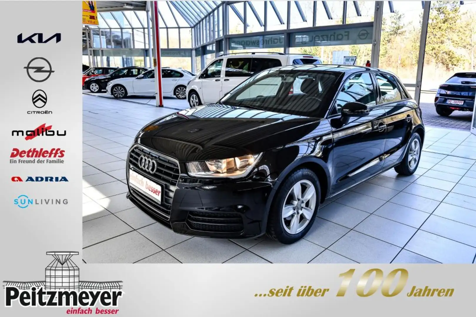 Audi A1 1.0 TFSI ultra Sportback Schwarz - 1