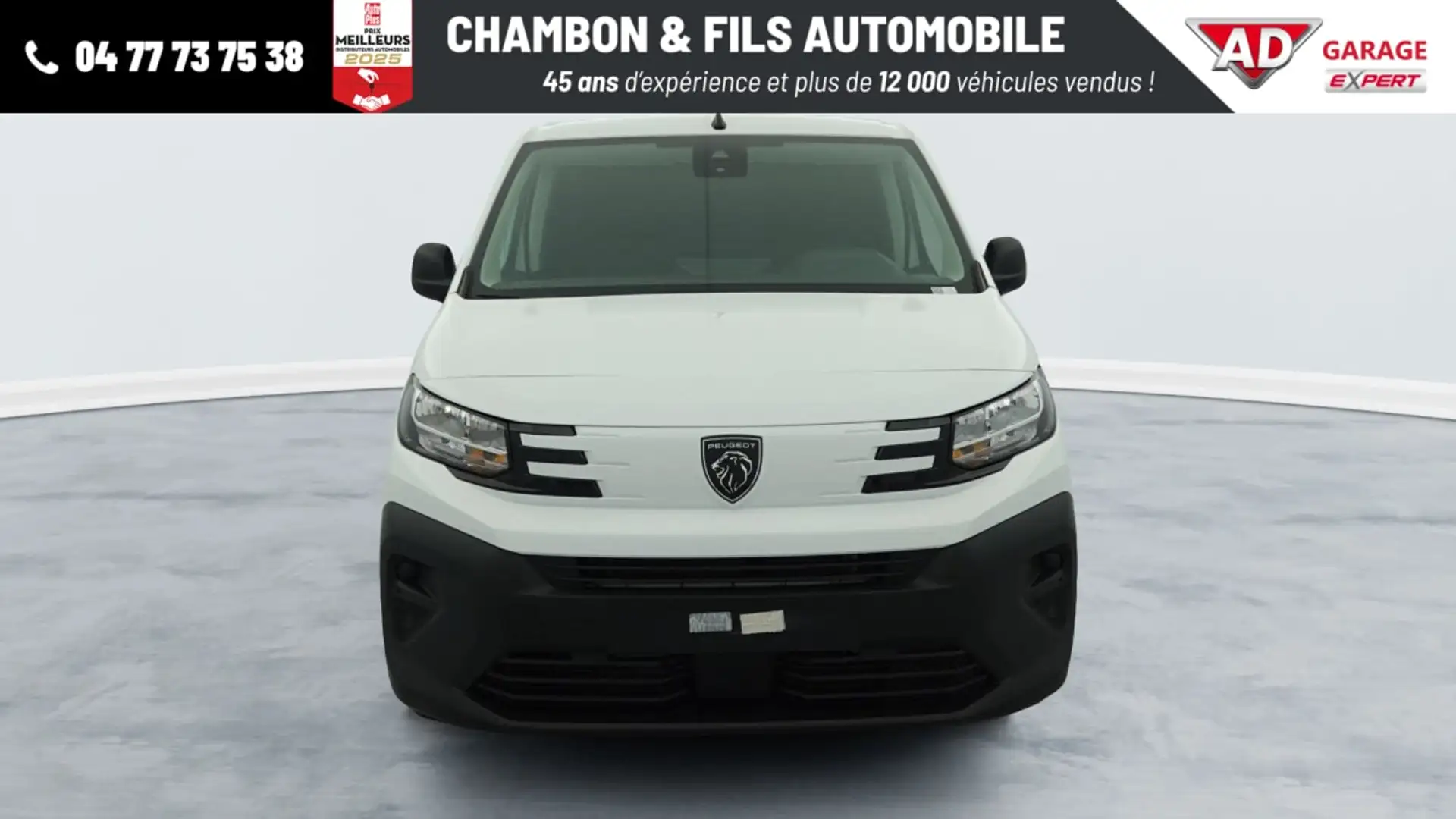 Peugeot Partner Fourgon M 650 KG BLUEHDI 100 S BVM6 Wit - 2