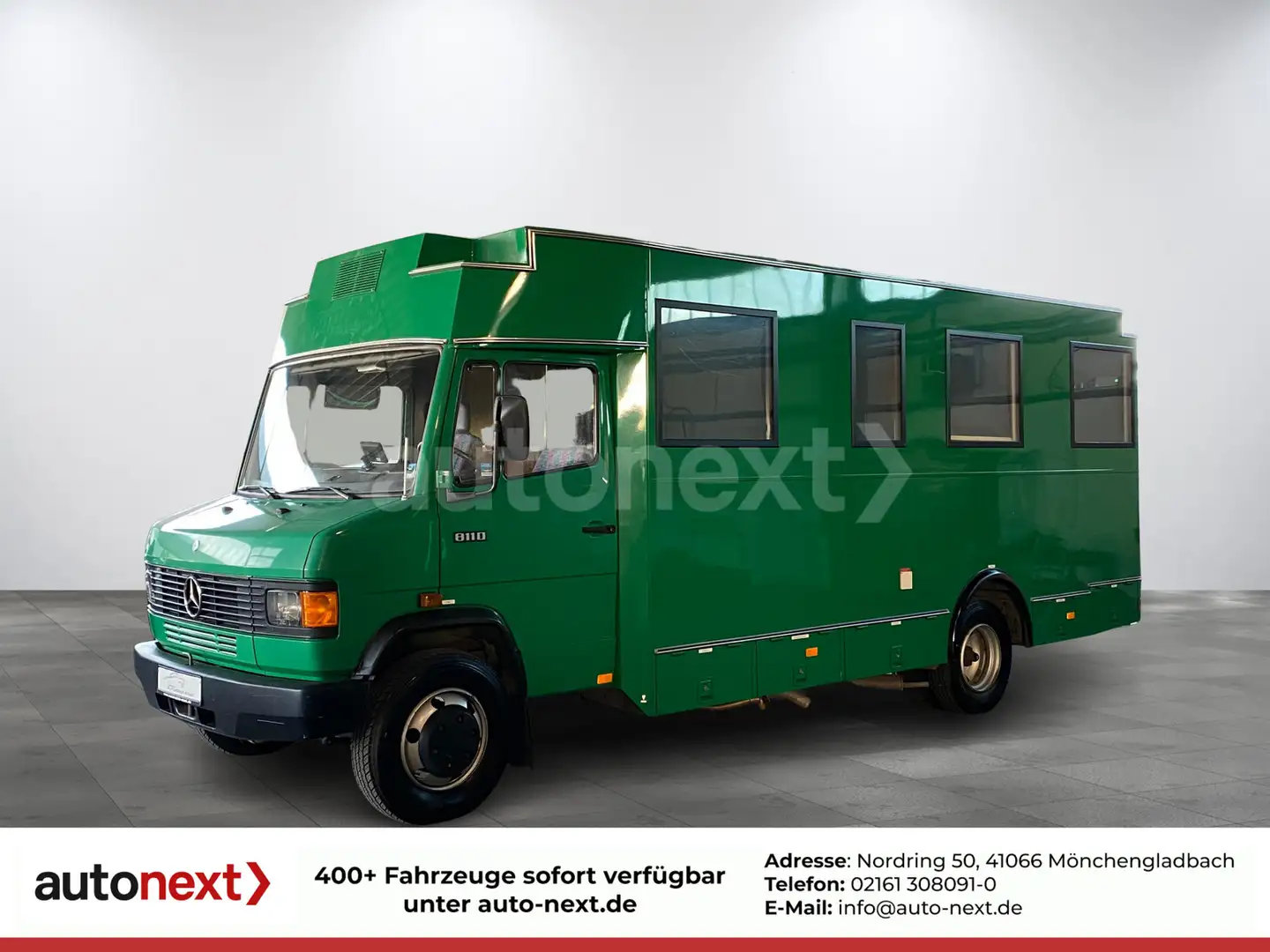 Mercedes-Benz T2 711D *Behörde/ Camper* ORIGINAL 34.050 KM Grün - 1