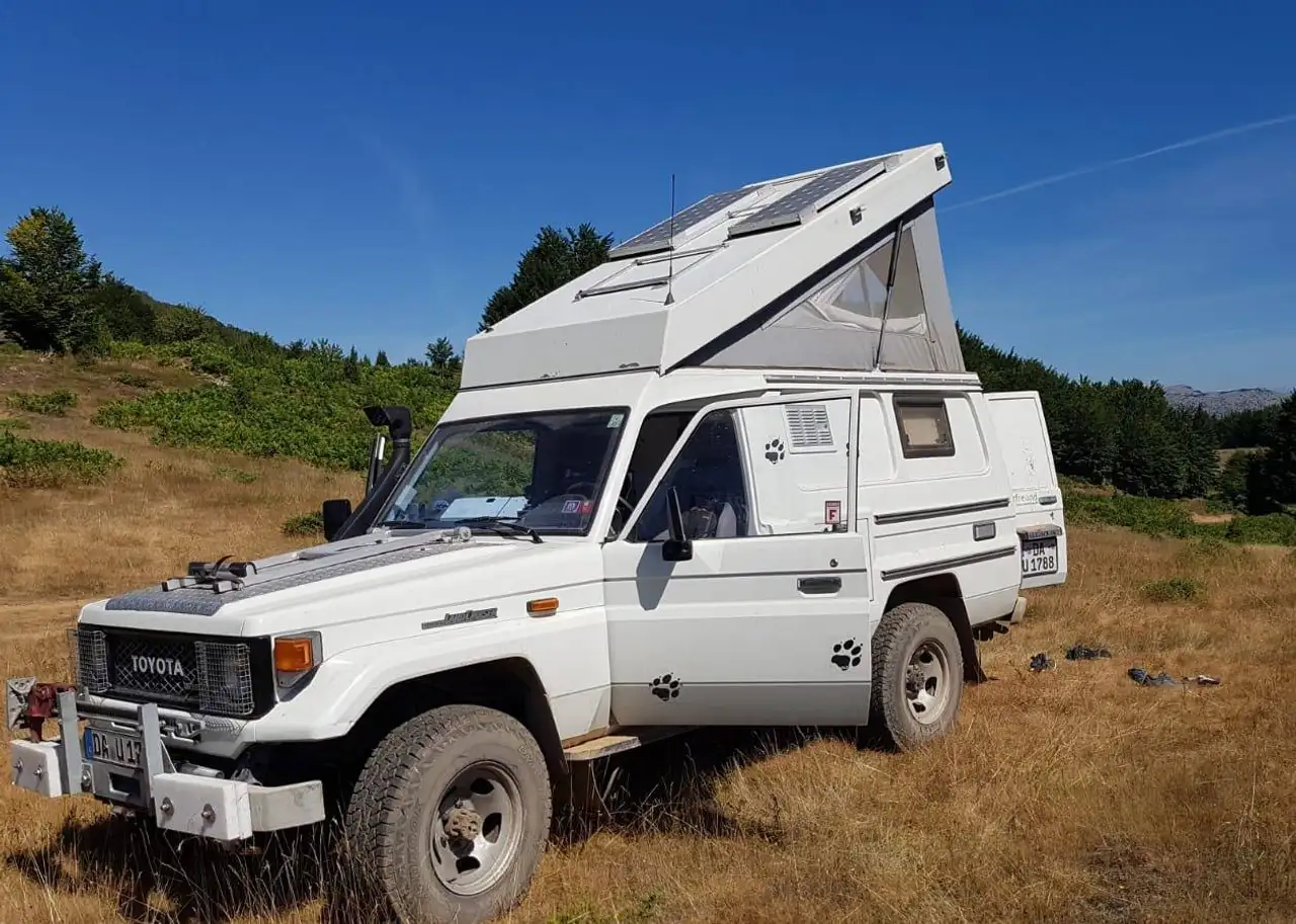 Toyota Land Cruiser BJ75 Expeditions-Camper · H-Kennzeichen · Wohnmobil, foto 6