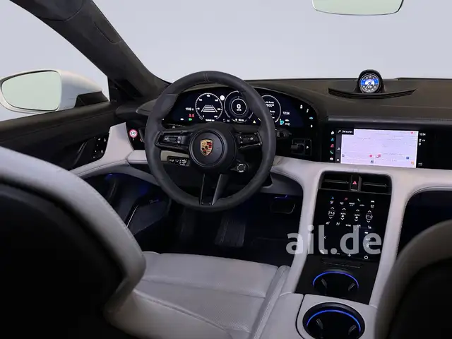 Porsche Taycan view 3