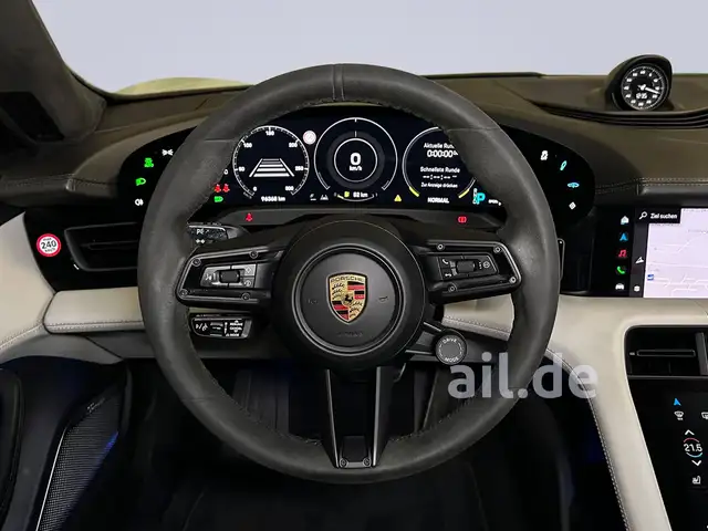Porsche Taycan view 2