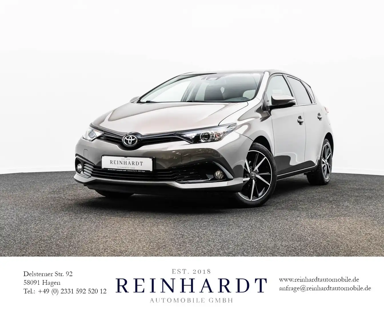 Toyota Auris 1.2 T TEAM D 17Z/SMART-KEY/NAVI/SHZ/KAMERA Grau - 1
