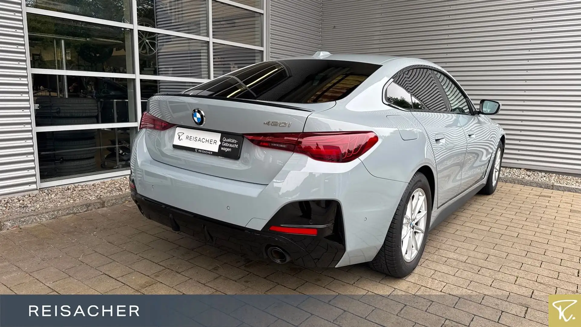 BMW 420 420iA GC M-Sport PRO Navi HUD 360° ACC GSD Grau - 2