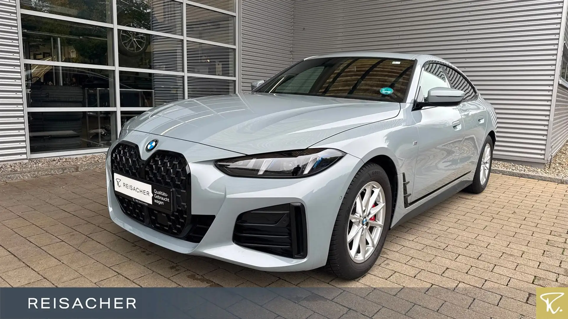 BMW 420 420iA GC M-Sport PRO Navi HUD 360° ACC GSD Grau - 1