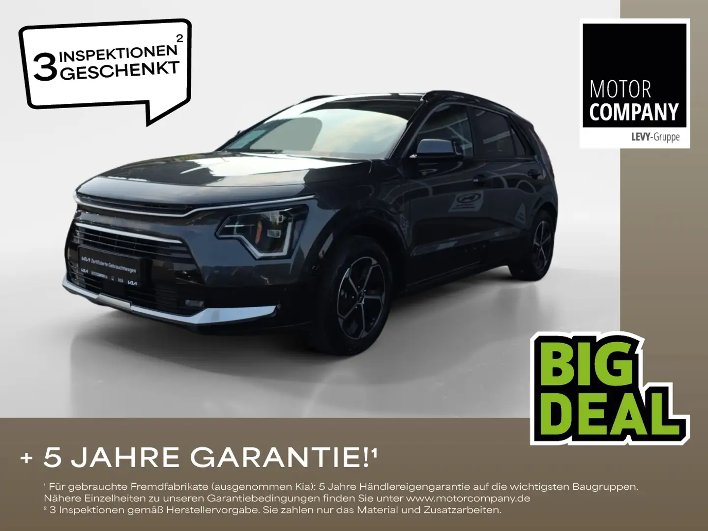 Kia Niro 1.6 PHEV Spirit +Navi+R.Kamera+Garantie+Ser Gri - 1