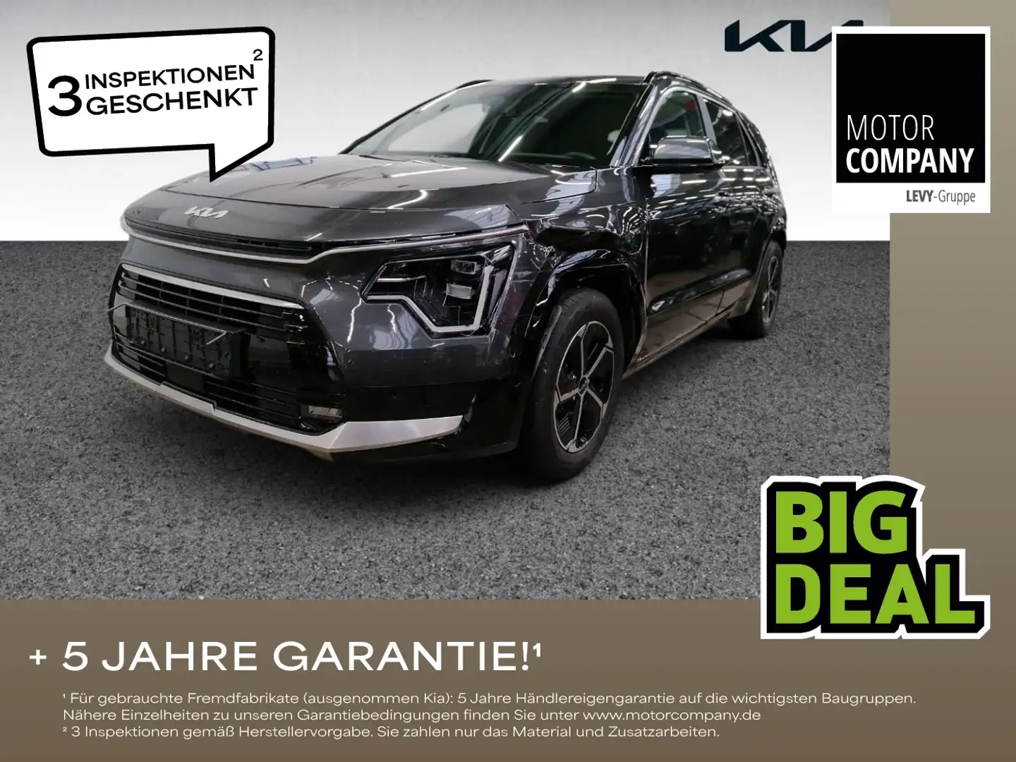 Kia Niro 1.6 PHEV Spirit +Navi+R.Kamera+Garantie+Ser Gris - 1