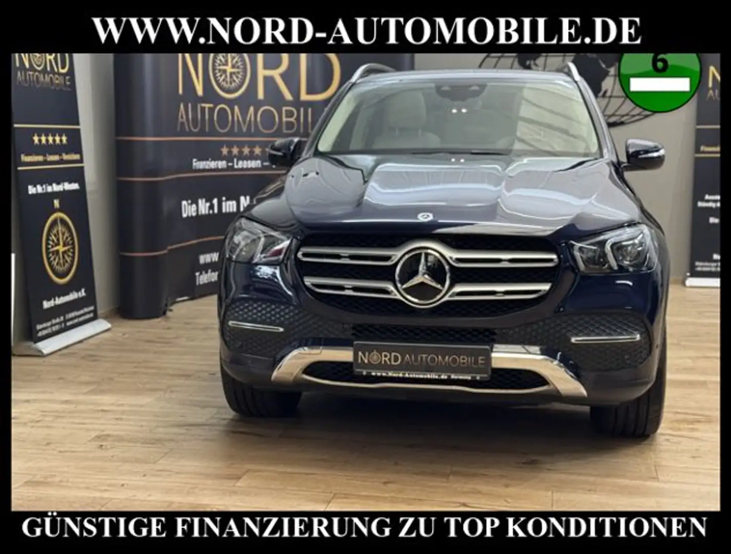 Mercedes-Benz GLE 350 de 4M *Distro+*Luft*BURM*Memo*Pano* Bleu - 1