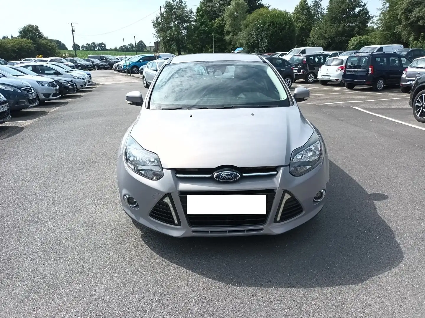 Ford Focus 1.6 TDCI 95CH FAP STOP\u0026START TITANIUM 5P Gris - 2