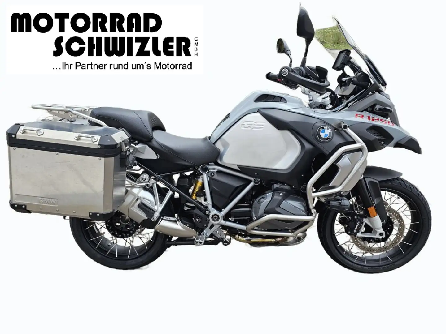 BMW R 1250 GS Adventure Tieferl., Koffer - guter Zustand Gris - 1