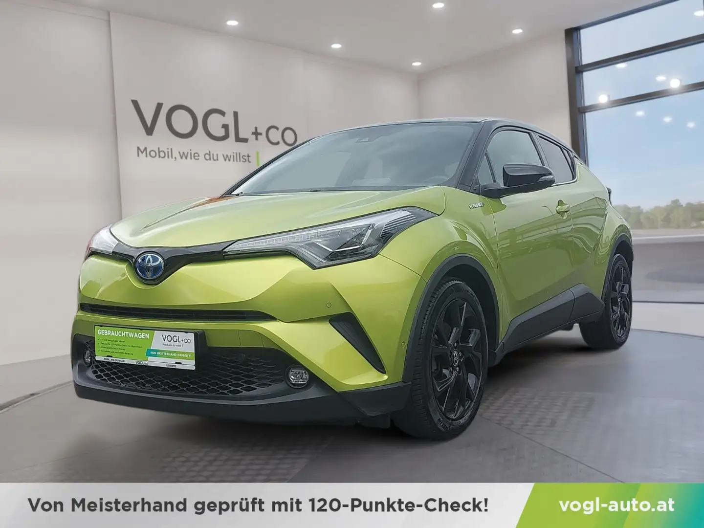 Toyota C-HR 1,8 Hybrid Neon Lime CVT Grün - 1