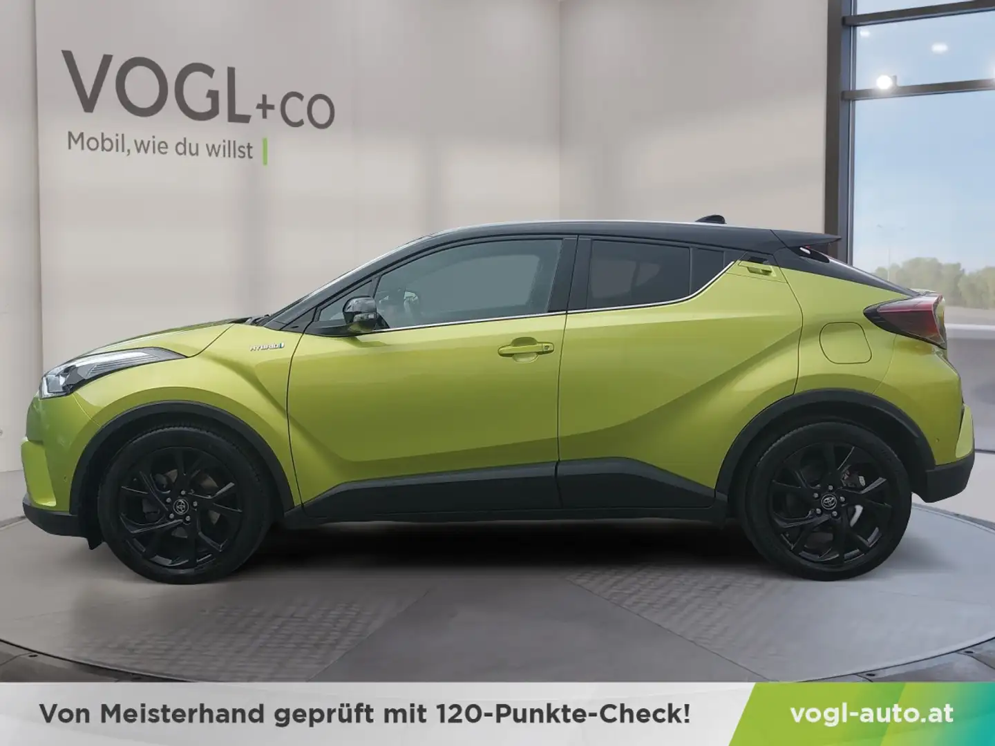 Toyota C-HR 1,8 Hybrid Neon Lime CVT Grün - 2