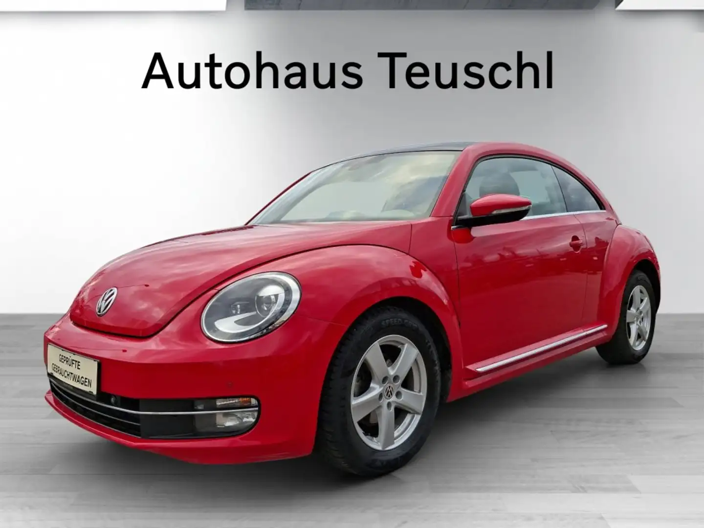 Volkswagen Beetle 1,6 TDI BMT Sky DSG Rot - 1