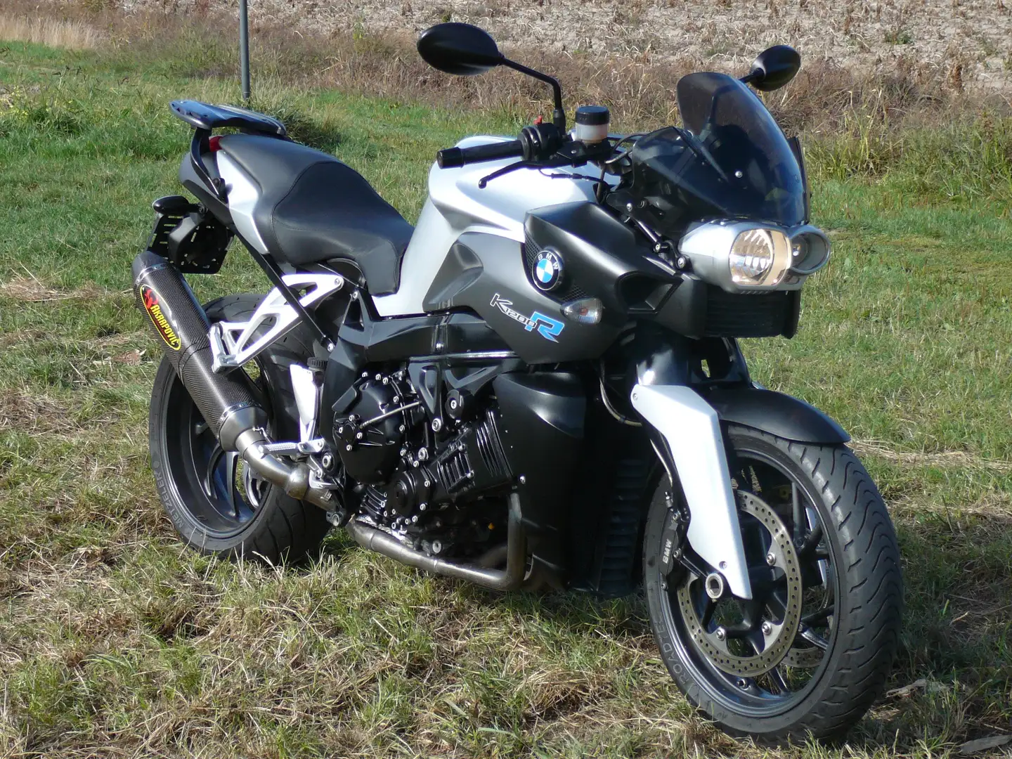 BMW K 1200 R ESA AKRAPOVIC Argent - 2