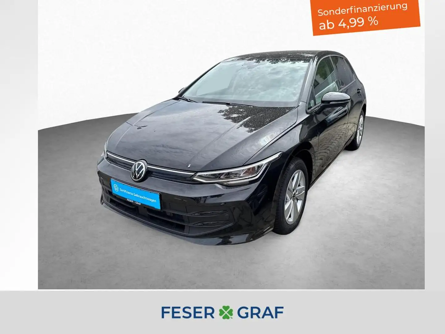 Volkswagen Golf Life VIII 1.5l TSI KAMERA NAVI AHK Noir - 1