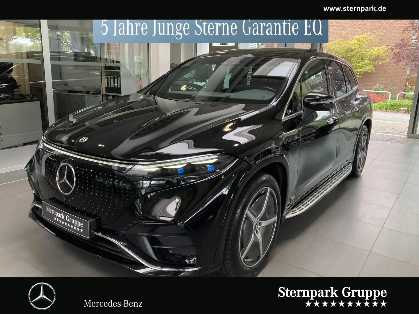 Mercedes-Benz EQS SUV EQS 580 4M AMG SUV Hyper,AHK,Pano,Trittbretter Чёрный - 1