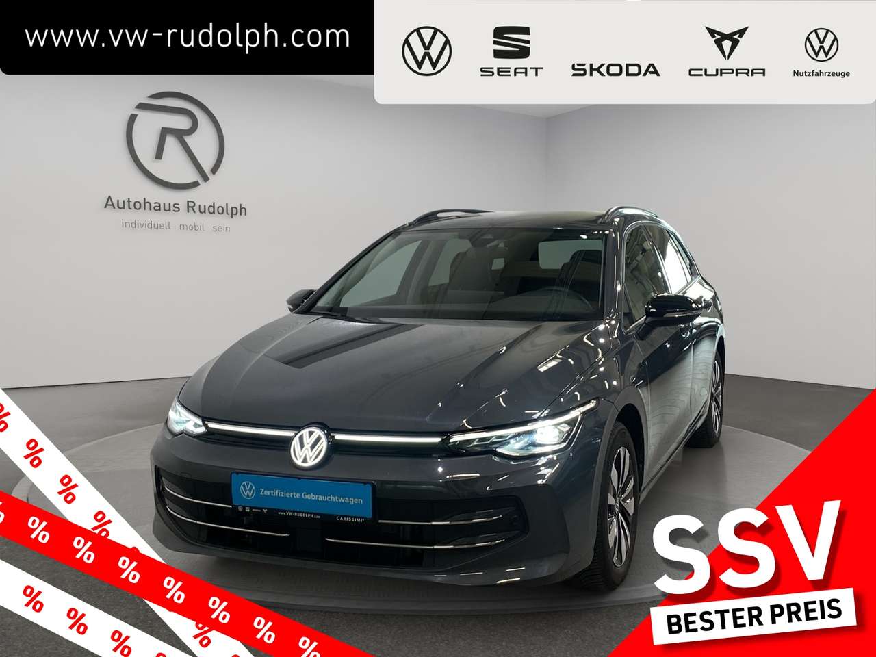 Volkswagen Golf Variant 2025 — VIII Variant 1.5 TSI Goal / Navi LED