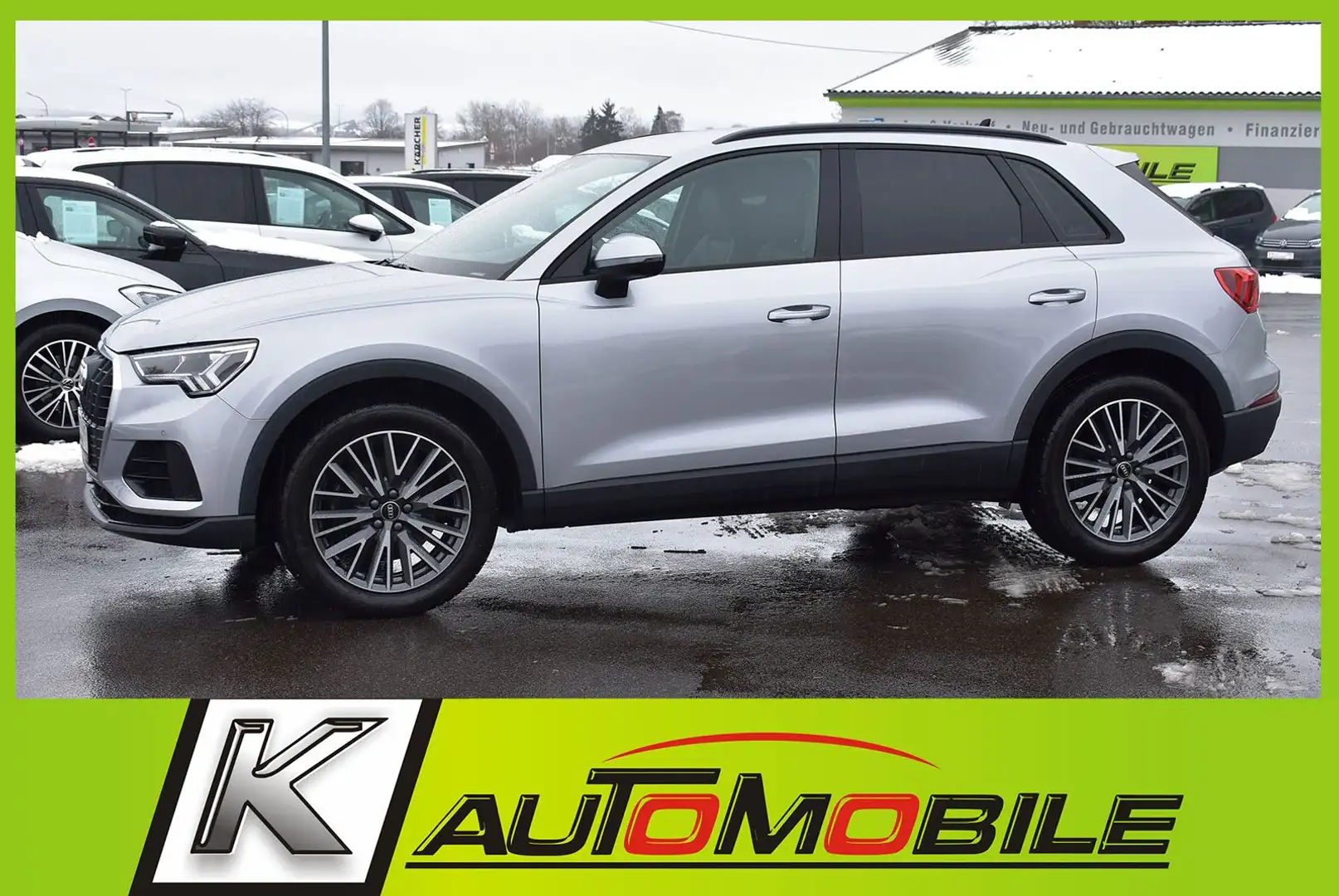 Audi Q3 40 TFSI quattro S-line LED+ACC+Navi+Leder+AHK Argent - 2