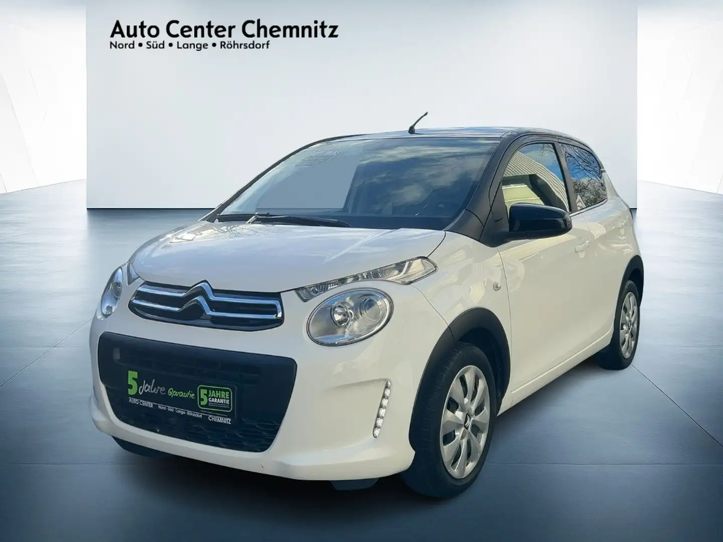 Citroen C1 1.0 VTi Millenium Klima/SHZ/BC/DAB Wit - 2