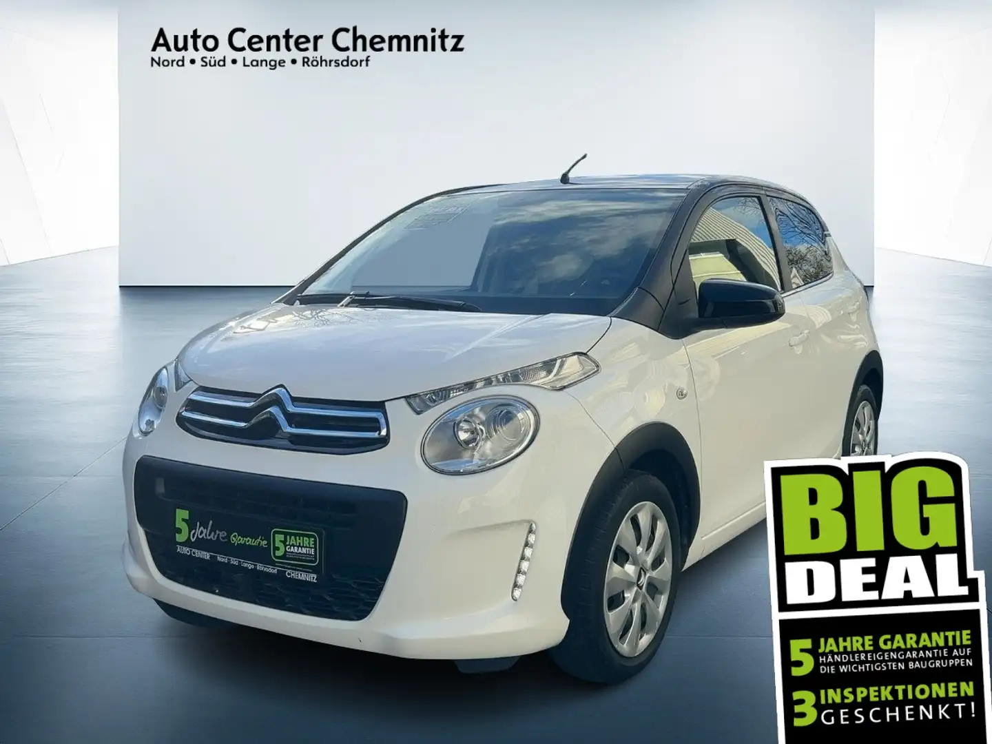 Citroen C1 1.0 VTi Millenium SHZ Bianco - 1