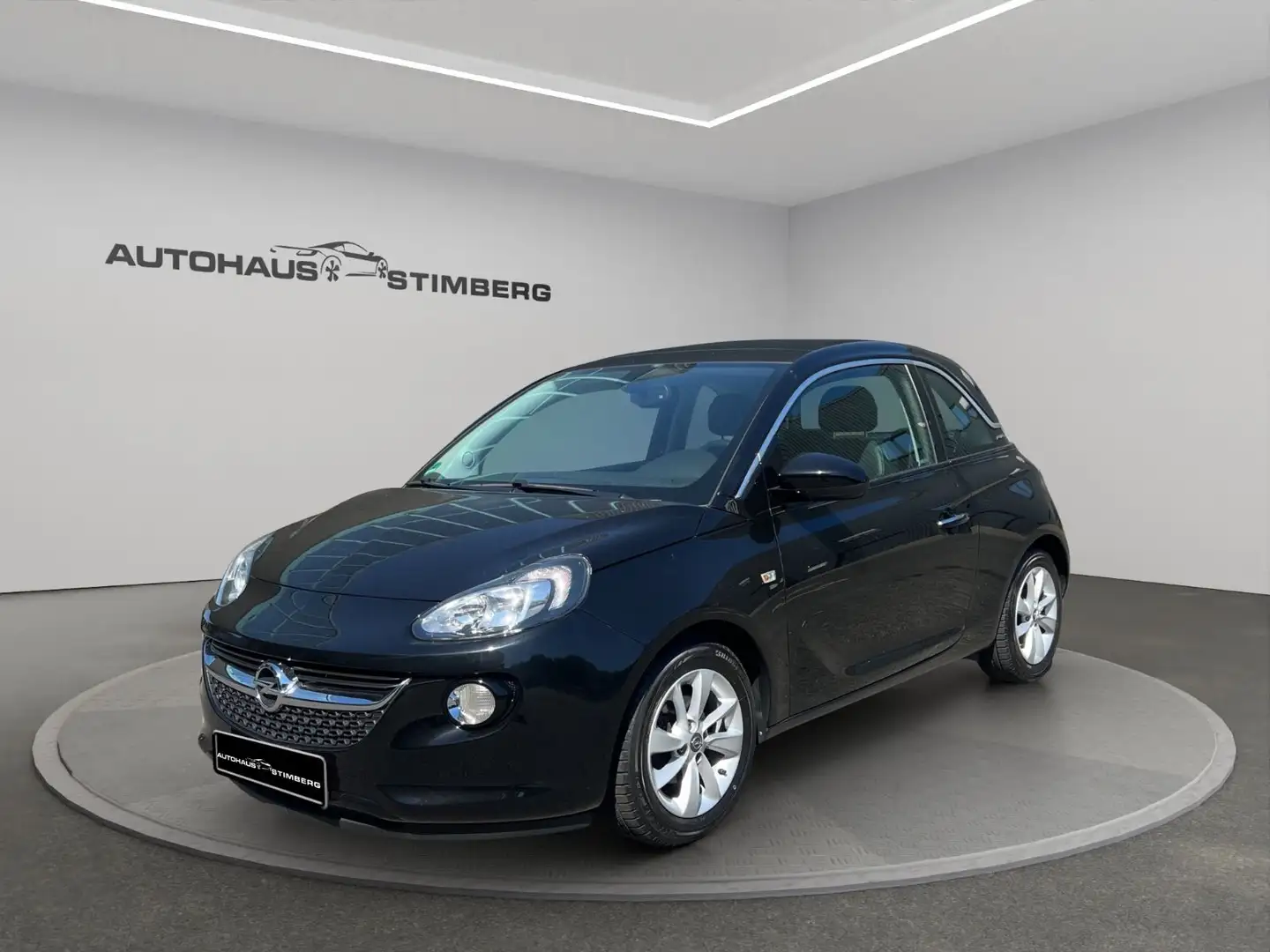 Opel Adam Open Air*FALTDACH*KLIMA*PDC*TEILLEDER*TEMPO Schwarz - 1