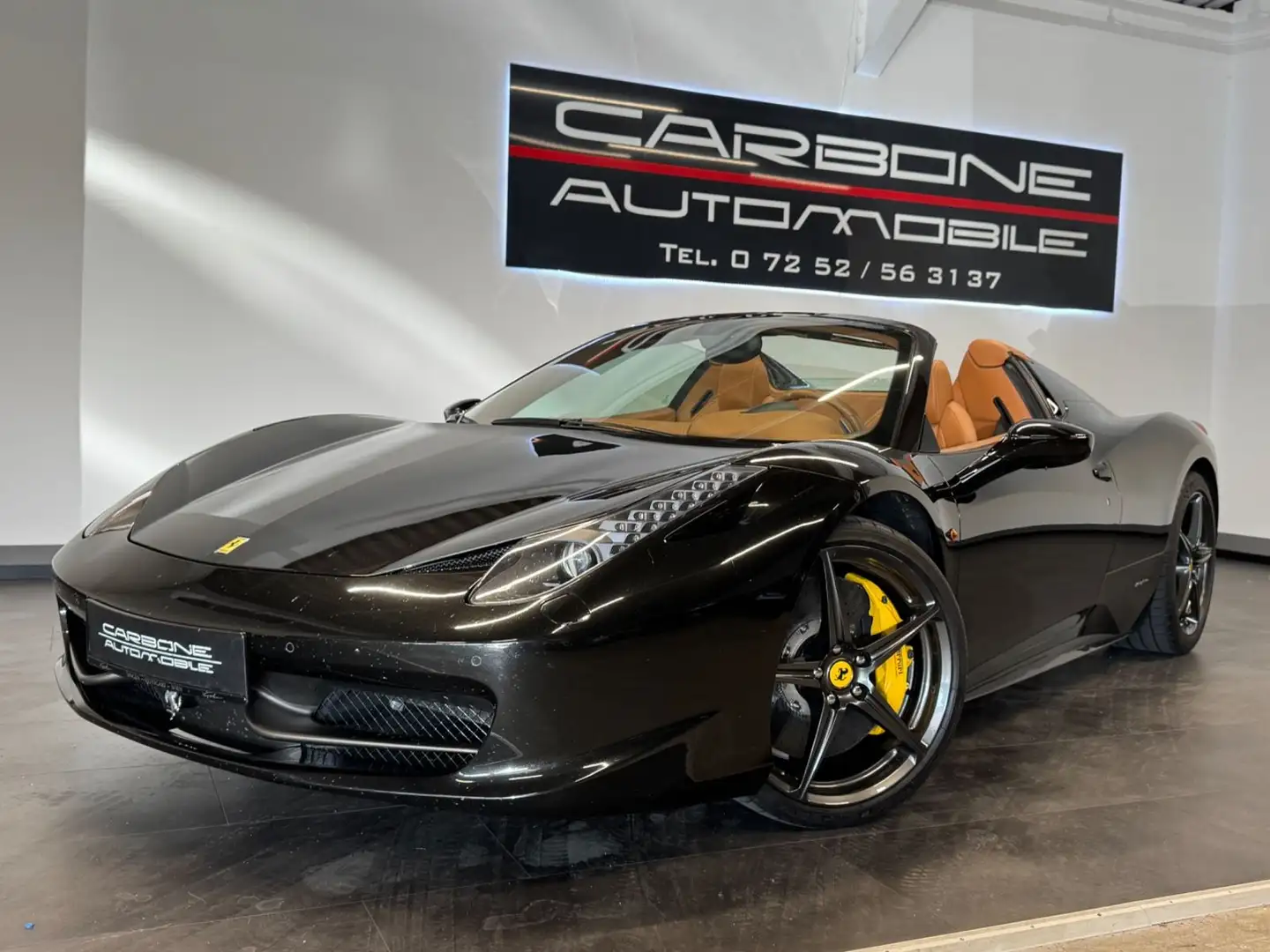 Ferrari 458 Italia Spyder**Approved+Lift** Negro - 1