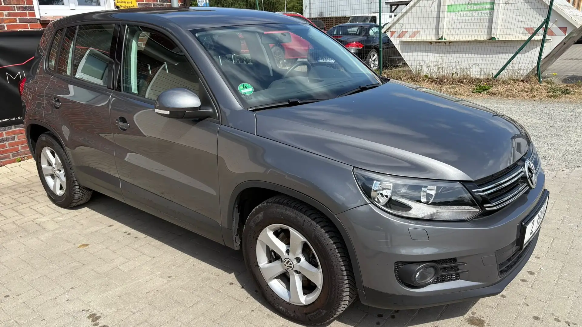 Volkswagen Tiguan 1.4 TSI 2.Hand AHK Scheckheft TÜV NEU Finanz. Grau - 2