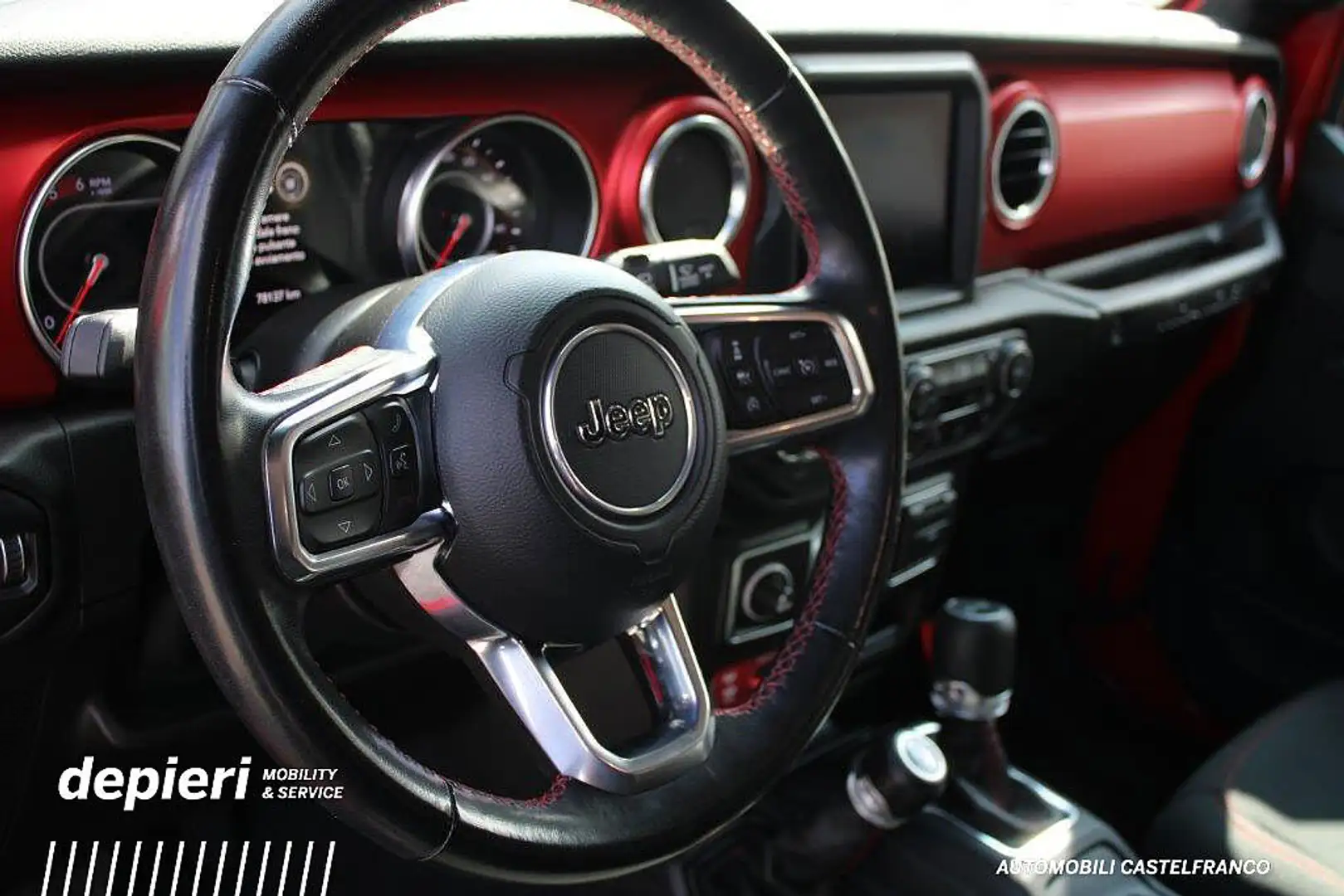 Jeep Wrangler Unlimited 2.2 Mjt II Rubicon Autom Rosso - 2