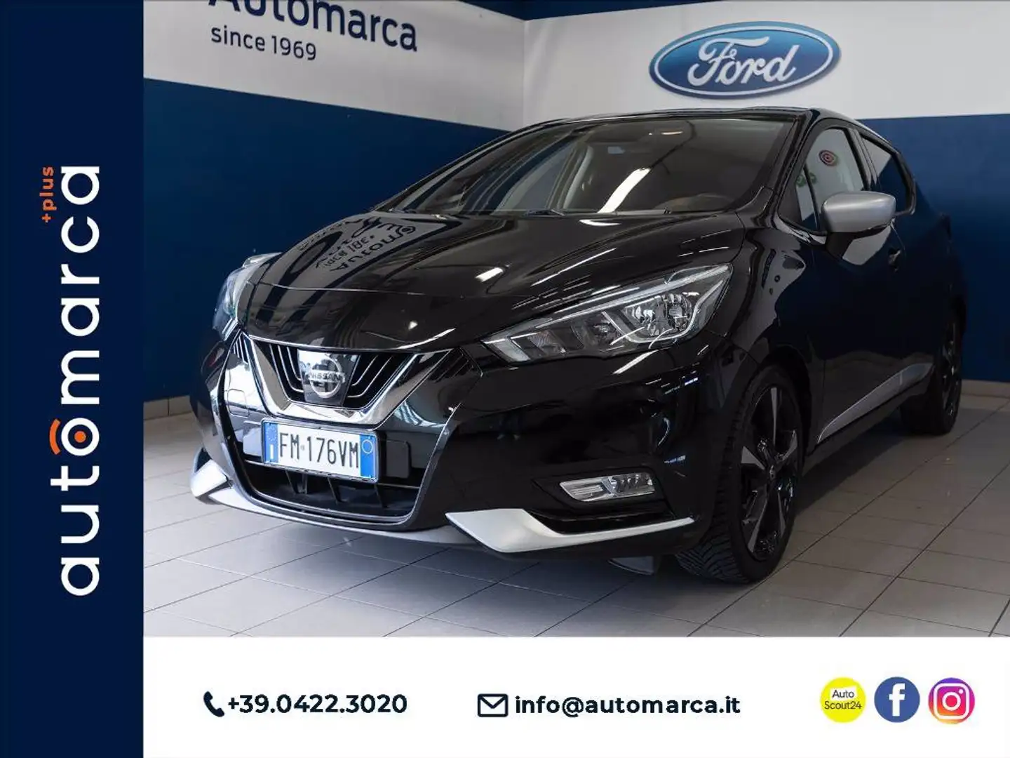 Nissan Micra 1.5 dci N-Connecta 90cv Zwart - 1