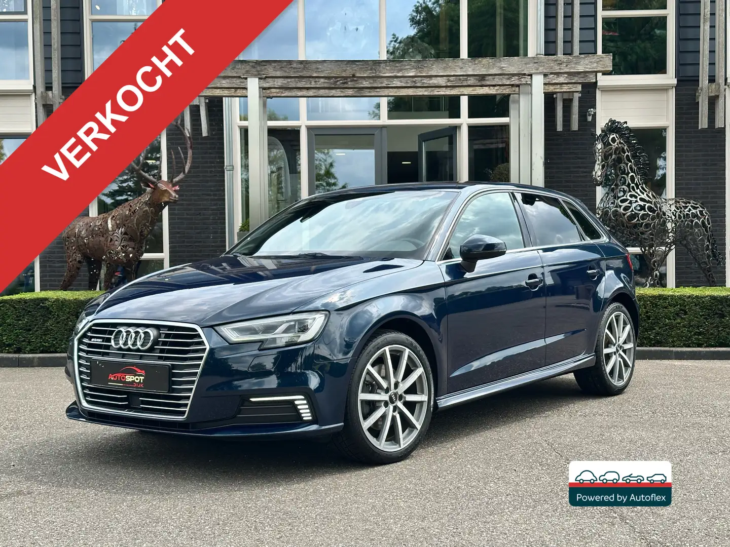 Audi A3 SPORTBACK E-TRON WAUZZZ8V1HA026045 Blauw - 1