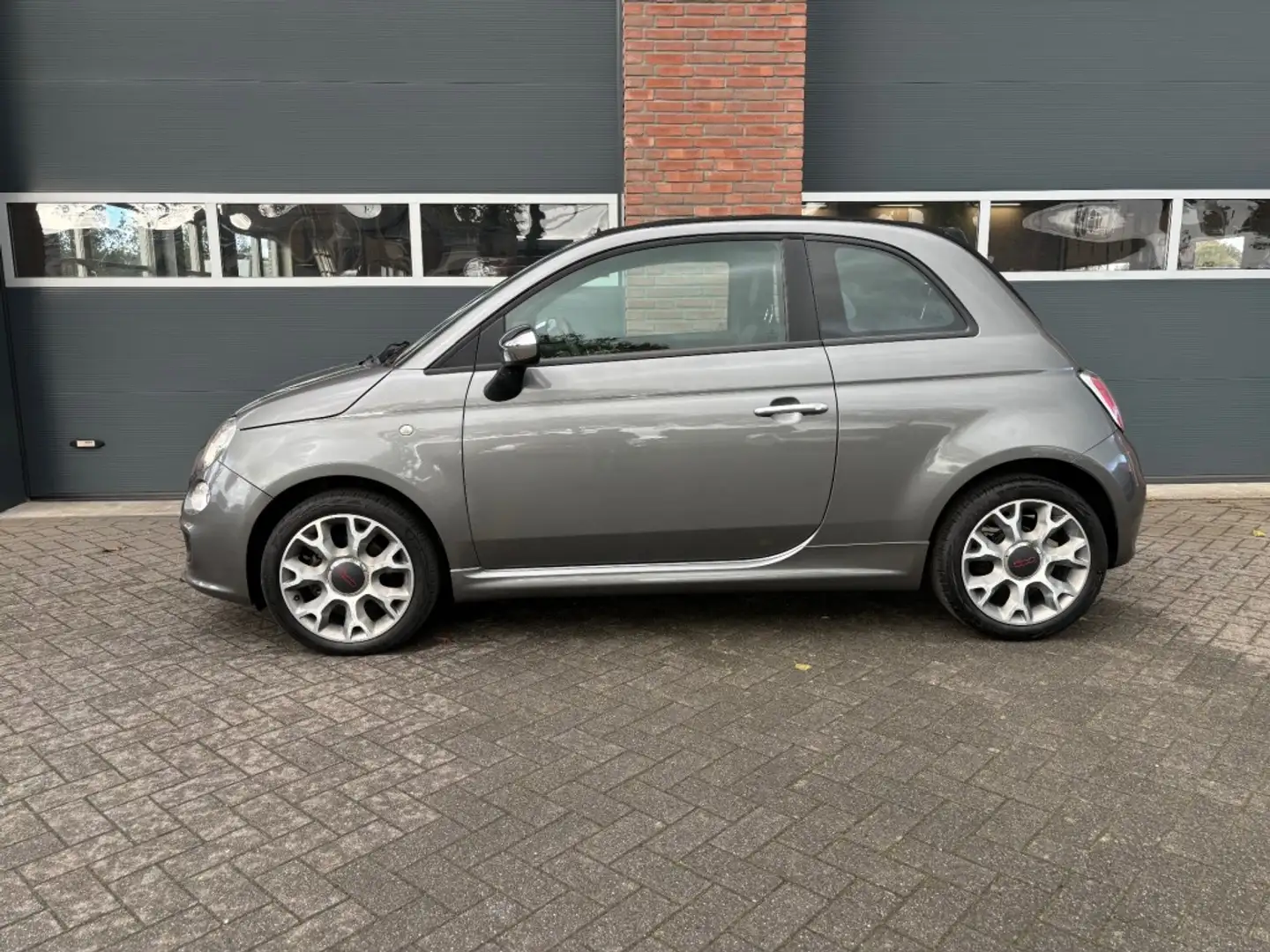 Fiat 500 0.9 TWINAIR LOUNGE Grijs - 2