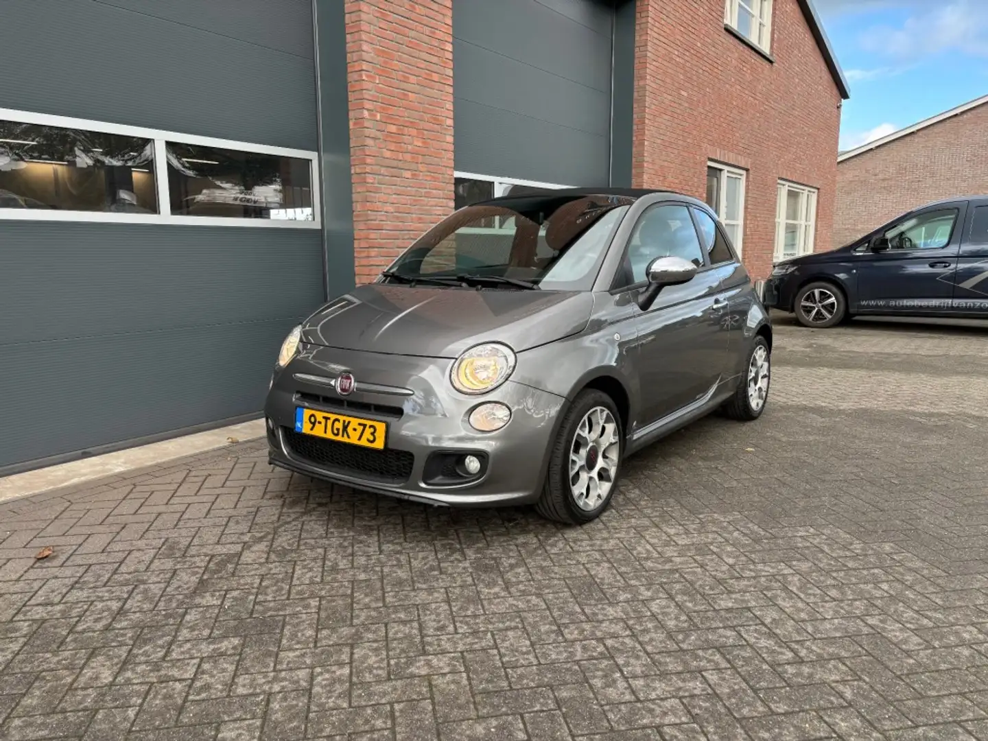 Fiat 500 0.9 TWINAIR LOUNGE Grijs - 1