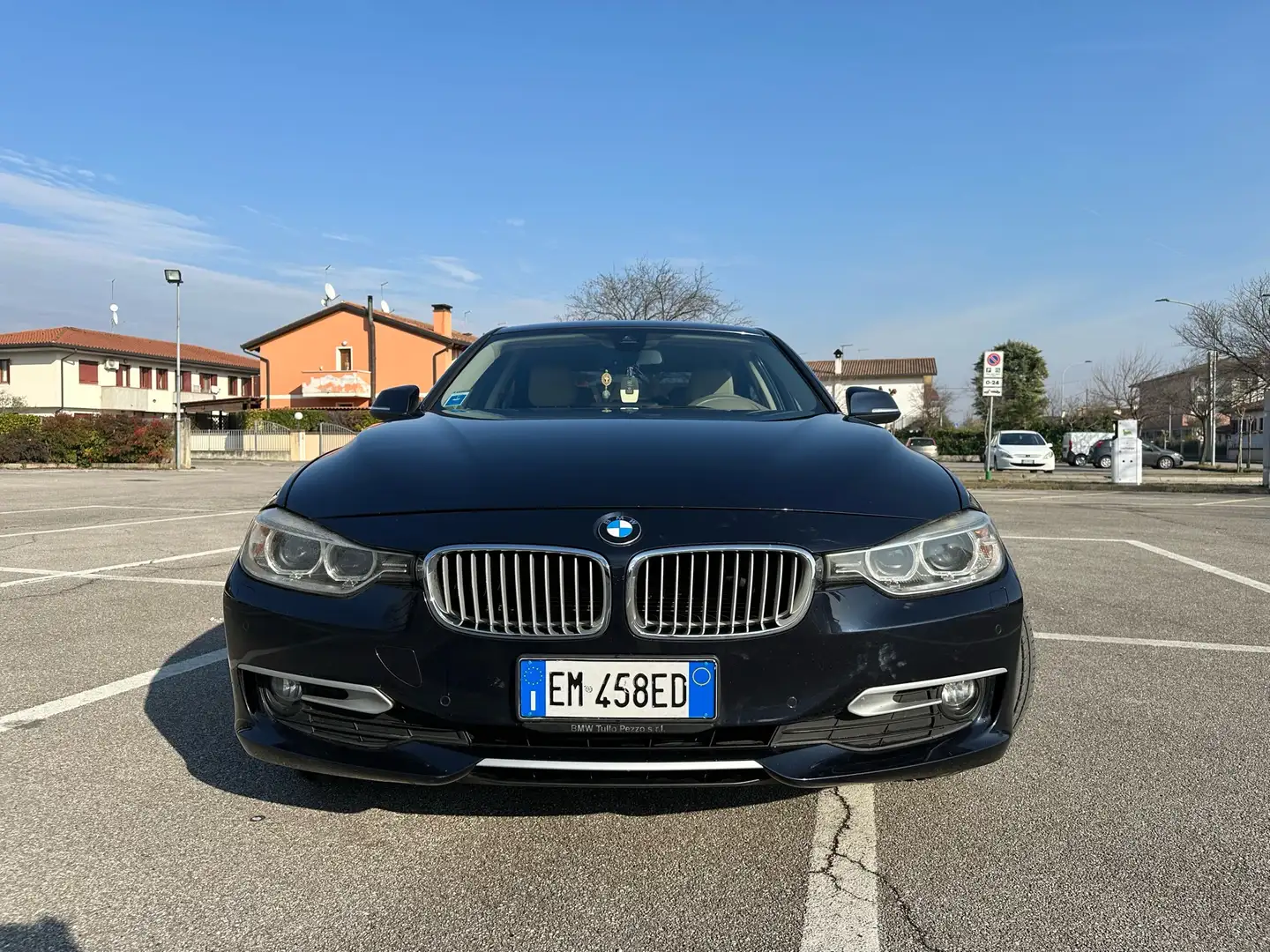 BMW 320 320d Futura c/pelle 184cv Blu/Azzurro - 1