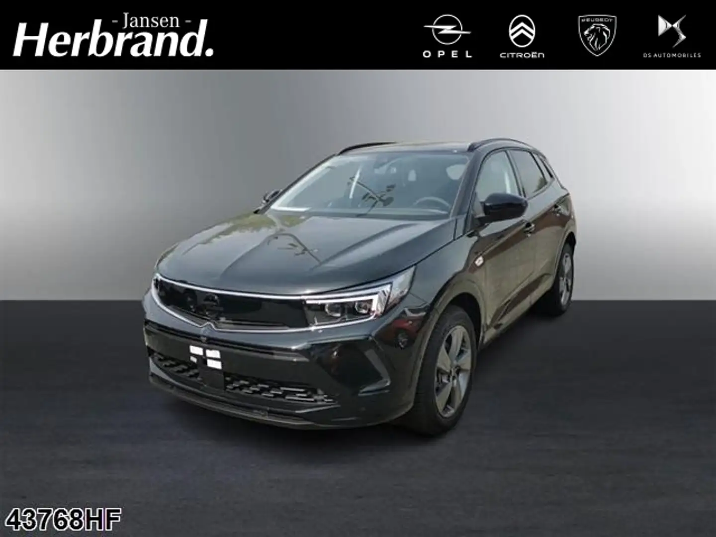 Opel Grandland X GS +DAB+KLIMA+TEMPOMAT+LED+ Zwart - 1