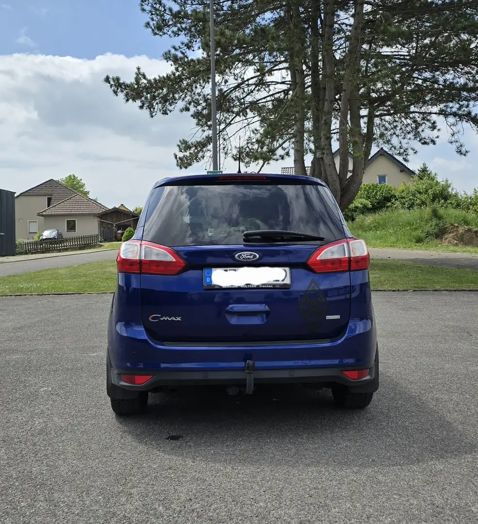 Ford Grand C-Max 1..0 EcoBoost Start-Stopp-System Titanium AHK Blue - 1